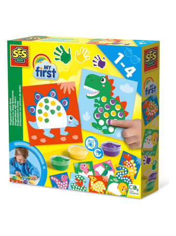 SES Farby do malowania palcami - 12 m+