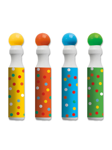 SES Malset "Dot Markers - 4 Farben XXL" - ab 3 Jahren