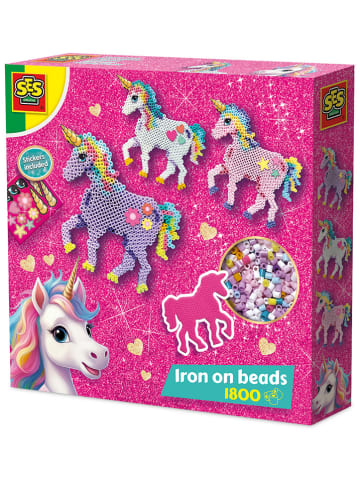 SES Zestaw koralików (1800 szt.) "Unicorn" do prasowanek - 5+