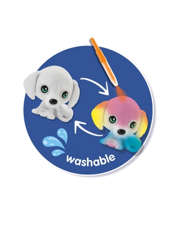 SES Blow airbrush-pennen "Puppy's" - 4 stuks - vanaf 5 jaar