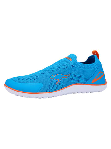 Kangaroos Buty barefoot "K-BFK Wildfreeze" w kolorze niebieskim
