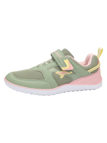 Kangaroos Buty barefoot "K-BFK Pathfinder EV" w kolorze zielonym