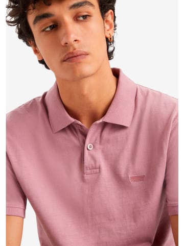 Levi's Koszulka polo w kolorze szaroróżowym