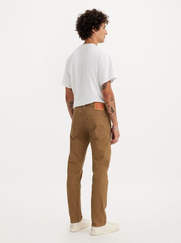 Levi´s Dżinsy "502" - Tapered fit - w kolorze jasnobrązowym