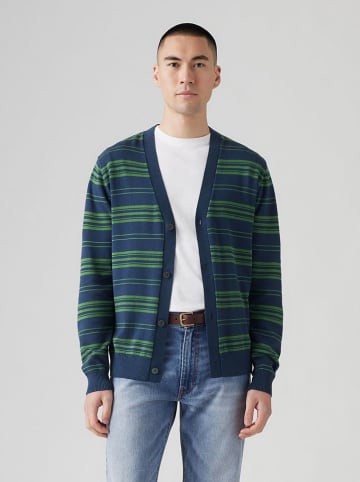 Levi's Kardigan w kolorze granatowo-zielonym