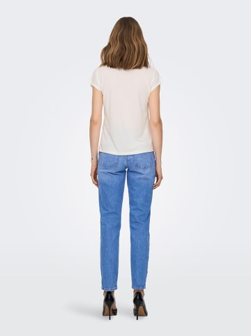 ONLY Shirt "Free" in Weiß