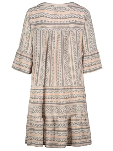 Sublevel Kleid in Grau/ Orange