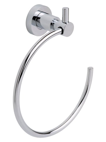 tesa Handdoekring "Loxx" zilverkleurig - (H)20,5 cm