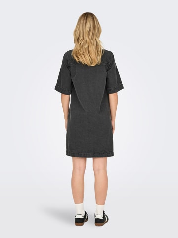 ONLY Sukienka dżinsowa w kolorze czarnym