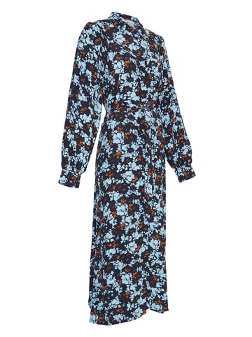 MOSS COPENHAGEN Jurk "Marcia Morocco" donkerblauw