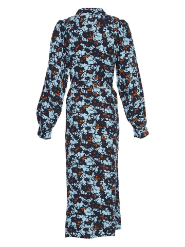 MOSS COPENHAGEN Kleid "Marcia Morocco" in Dunkelblau