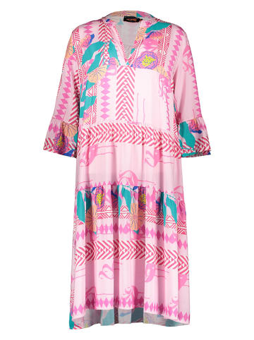 miss goodlife Jurk lichtroze/turquoise