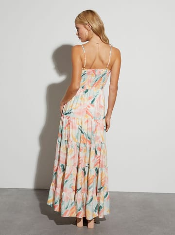 Milan Kiss Kleid in Rosa/ Grün/ Orange
