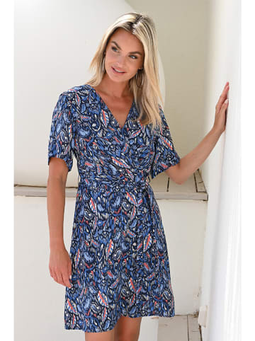 Bleu d'Azur Kleid "Joko" in Dunkelblau