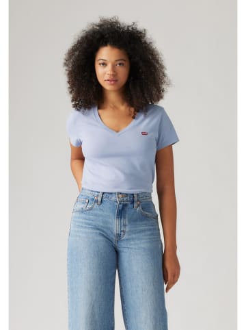 Levi's 2er-Set: Shirts in Hellblau/ Weiß
