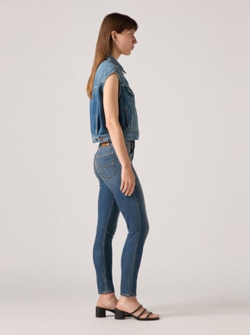 Levi's Spijkerbroek "721" - skinny fit - donkerblauw