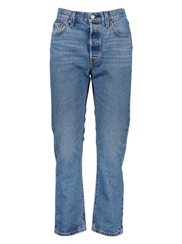 Levi's Spijkerbroek "501® Crop" - regular fit - blauw