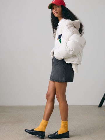 Levi's Spódnica dżinsowa w kolorze czarnym