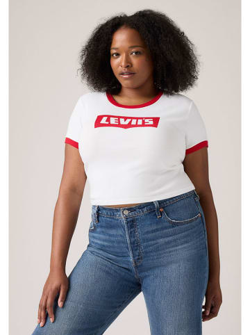 Levi's Shirt in Weiß/Rot