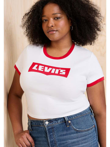 Levi's Shirt in Weiß/Rot