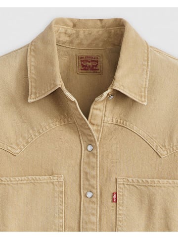 Levi's Spijkerblouse lichtbruin