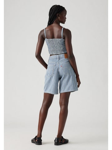 Levi's Short lichtblauw/wit