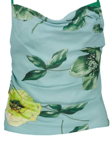 Pinko Top in Türkis/ Gelb