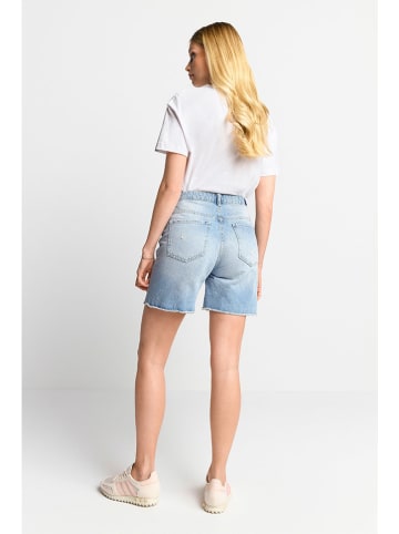Rich & Royal Jeansshorts in Hellblau