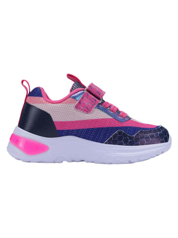 Kangaroos Sneakers "K-SLG Bora EV" in Dunkelblau/ Pink