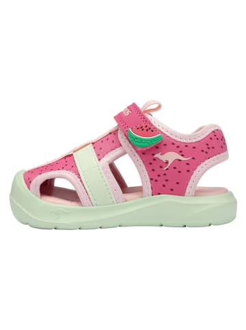 Kangaroos Półsandały "K-Toe Ellis" w kolorze różowym