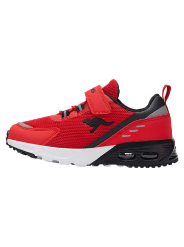Kangaroos Sneakersy "rKX-Arg EV" w kolorze czarno-czerwonym