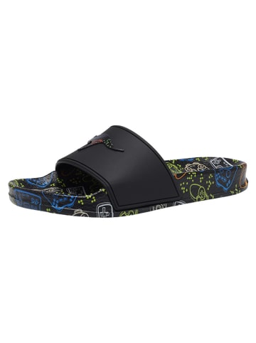 Kangaroos Pantoletten in Schwarz