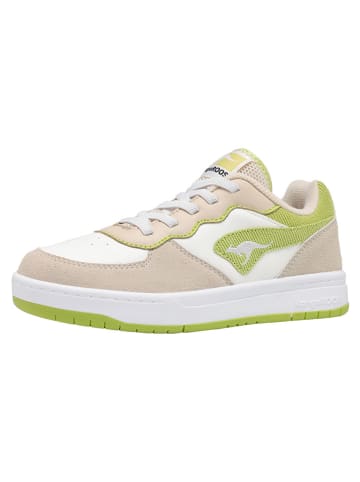 Kangaroos Sneakers "K-CP Tipin OS" in Beige/Hellgrün