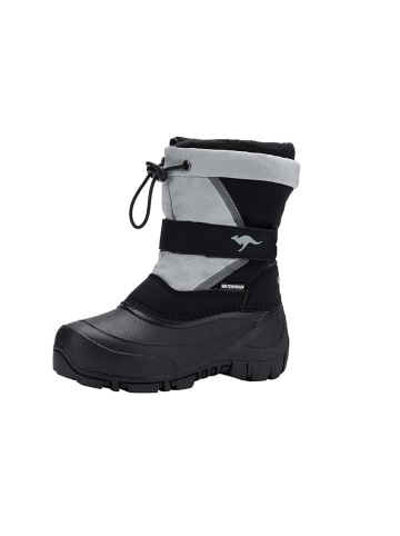 Kangaroos Gummistiefel "Kanga-Bean V" in Schwarz/ Grau