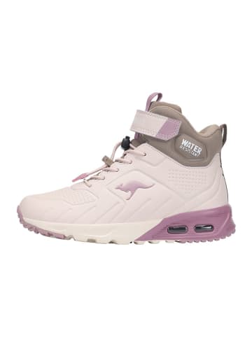 Kangaroos Sneakers "KX-Molbo Mid EV" in Weiß/ Lila/ Grau