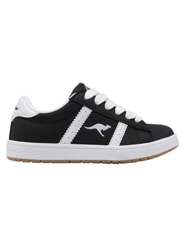 Kangaroos Sneakers "K-CA Miles FL" in Schwarz/ Weiß