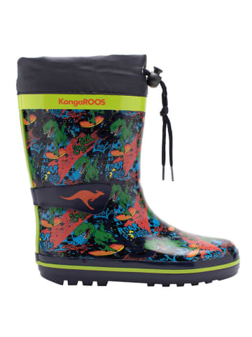 Kangaroos Kalosze "K-Rain" ze wzorem