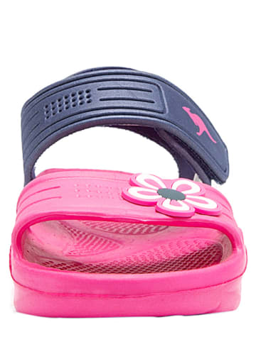 Kangaroos Badesandalen "KangaSwim II" in Pink/ Dunkelblau