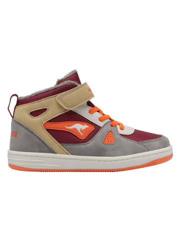 Kangaroos Sneakers "Kalley II EV" in Grau/ Orange