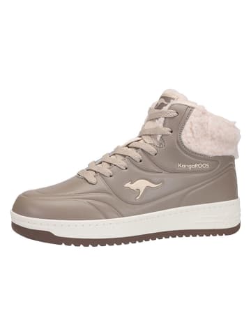 Kangaroos Sneakersy "K-Top Scoop Mid" w kolorze szarym