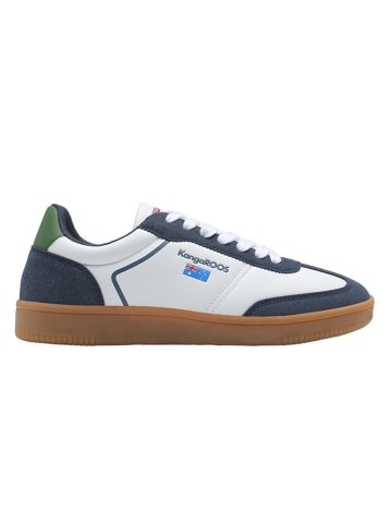 Kangaroos Sneakers "K-Nes Larry" in Weiß/ Dunkelblau