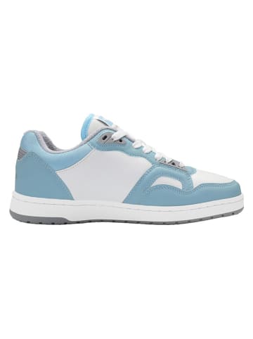 Kangaroos Sneakers "K-Slam Point" in Weiß/ Hellblau