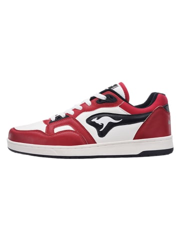 Kangaroos Sneakers "K-Slam Point" in Weiß/ Rot