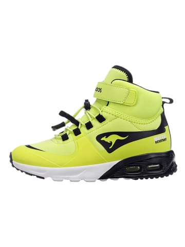 Kangaroos Sneakers "KX-Hydro" in Schwarz/ Grün