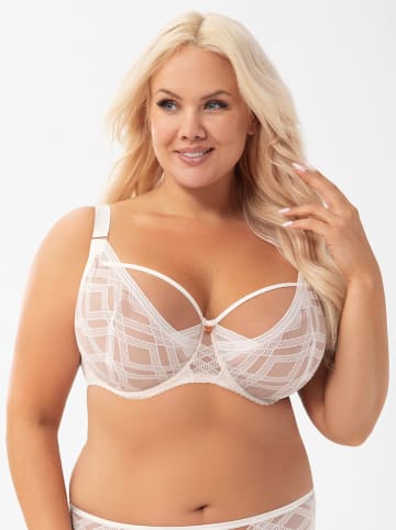 Gorsenia Biustonosz "Estelle" w kolorze kremowym