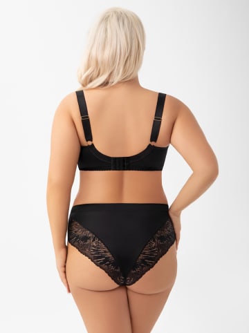 Gorsenia Figi high waist "Mila" w kolorze czarnym