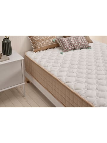 Moonia Matras "Dogma Gel" wit/beige