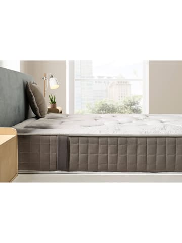 Moonia Schaummatratze "Hexaflex" in Weiß/ Grau