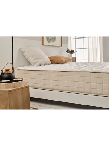 Moonia Schaummatratze "Magic Plus Gel" in Weiß/ Beige