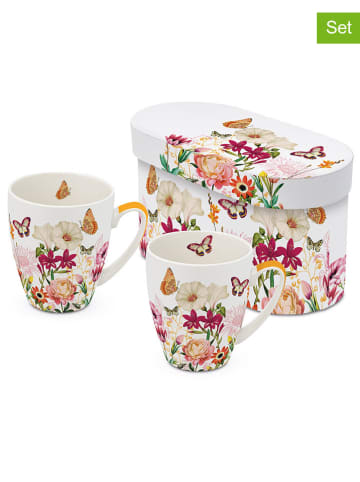 ppd 2er-Set: Kaffeetassen "Illusion" in Bunt - 350 ml